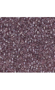 Miyuki delica Beads 11/0 - Transparent Smoky Amethyst Luster DB-1893